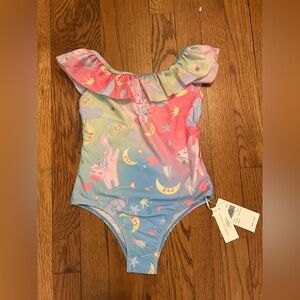 Colorful Kids Swim One Piece